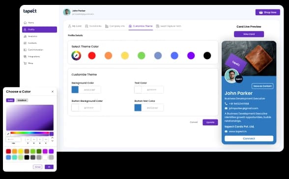 Create Your Digital Profile Card