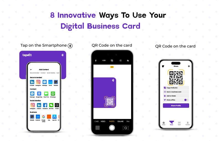 8 Innovative Ways To Use Your Digital Business Card