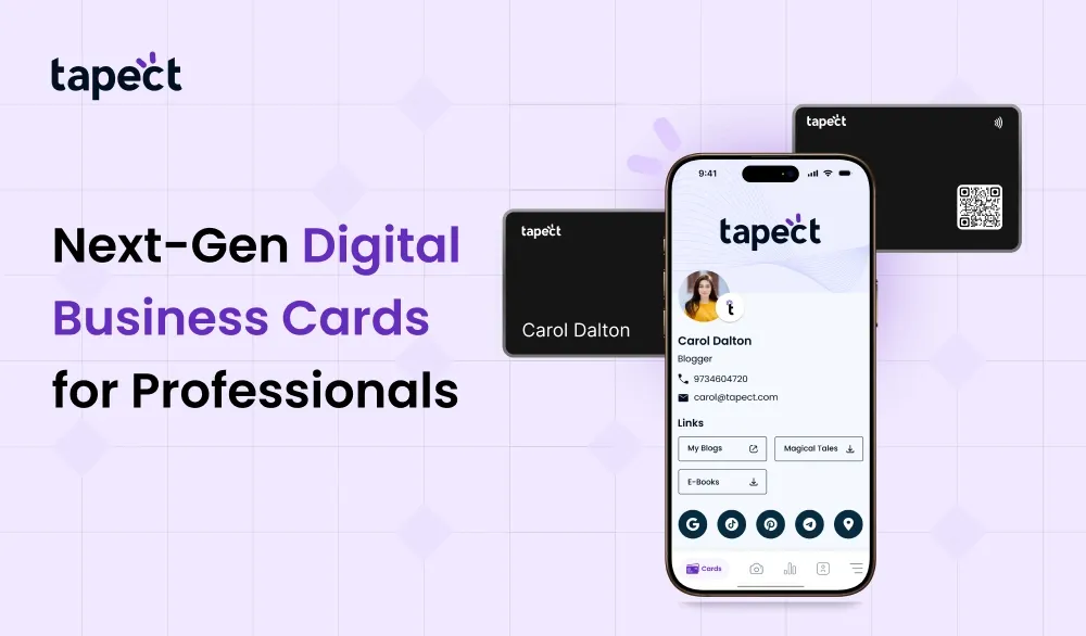 Next-Gen Digital Business Cards for Professionals