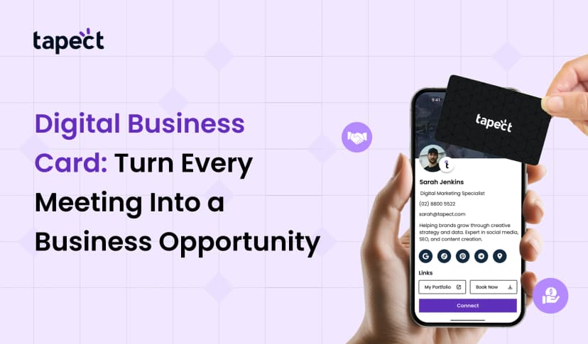 Digital Business Card: Turn Every Meeting Into a Business Opportunity