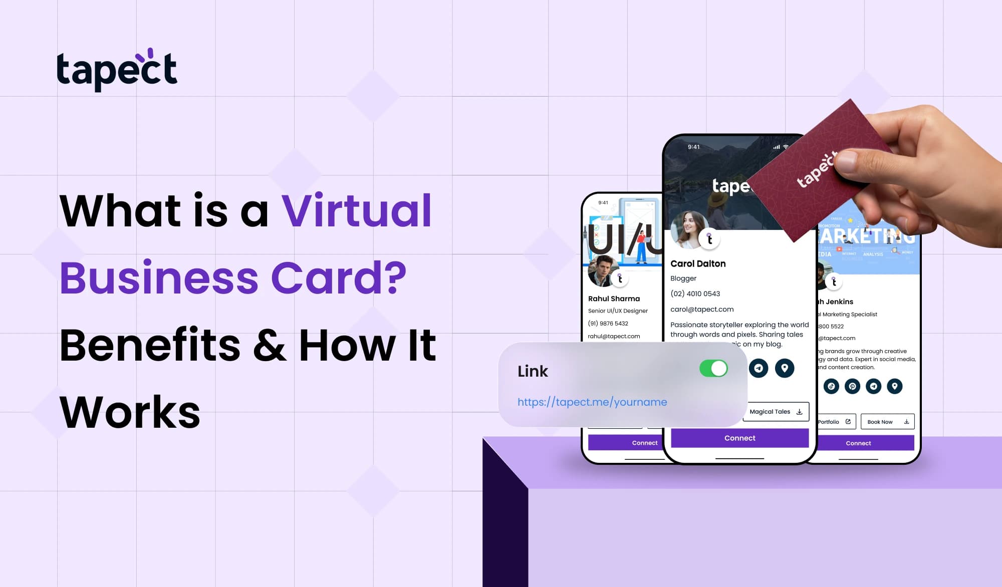 What is a Virtual Business Card? Benefits & How It Works