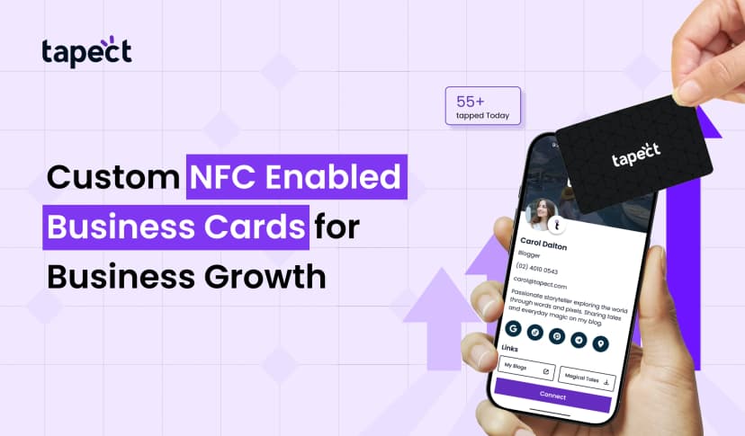 Custom NFC Enabled Business Cards for Business Growth