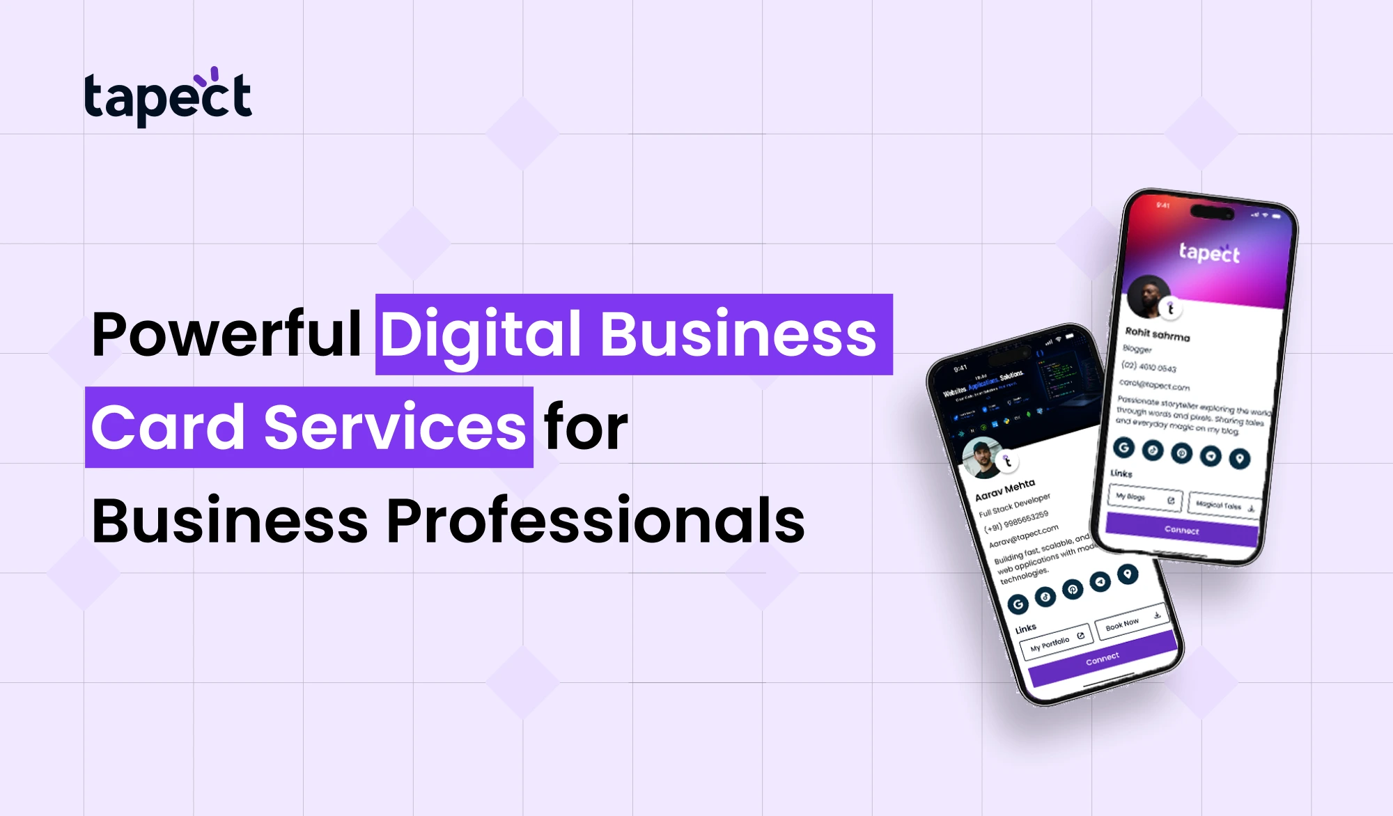 Powerful Digital Business Card Services for Business Professionals