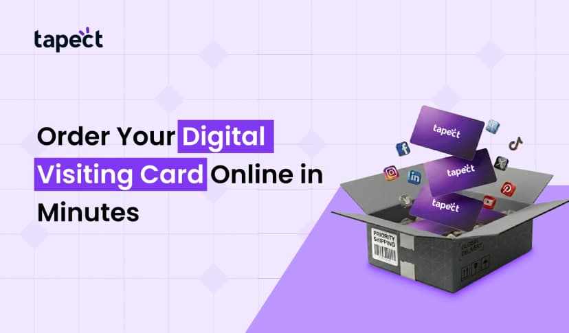 Order Your Digital Visiting Card Online in Minutes