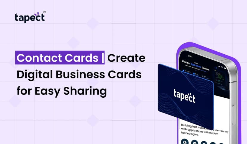 Contact Cards | Create Digital Business Cards for Easy Sharing