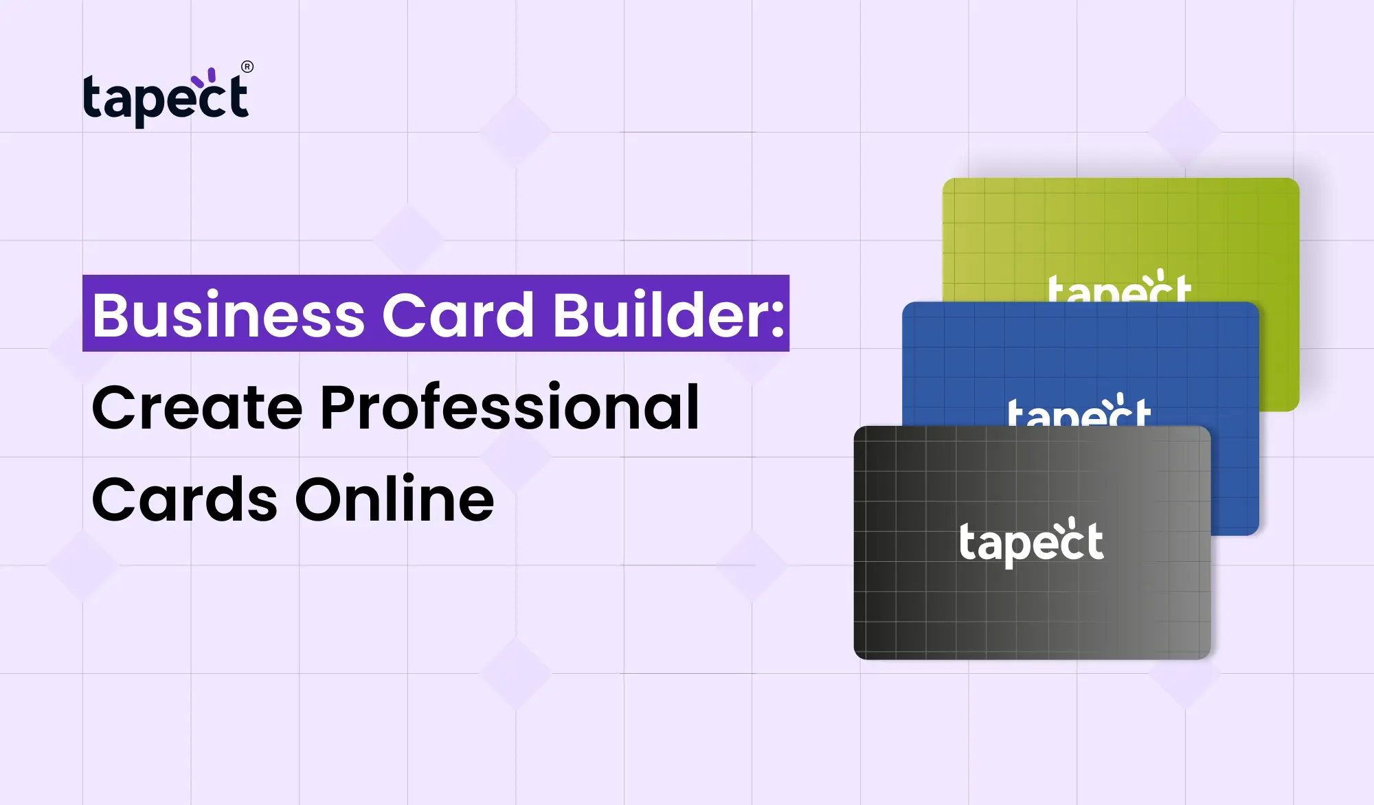 Business Card Builder: Create Professional Cards Online