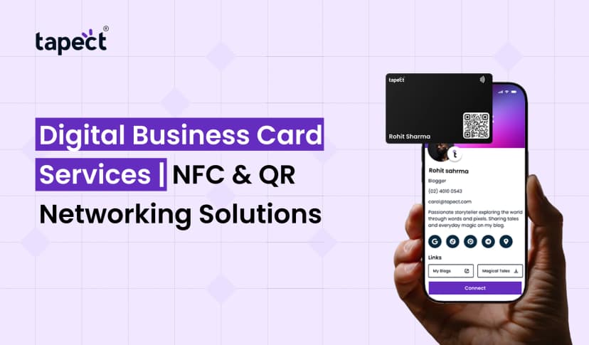 Digital Business Card Services | NFC & QR Networking Solutions