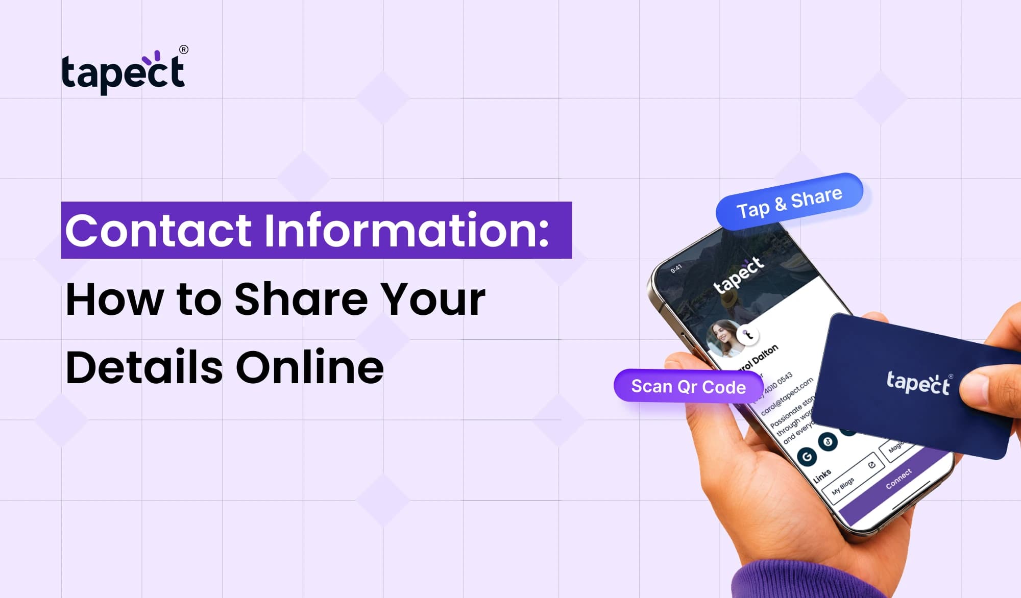Contact Information: How to Share Your Details Online